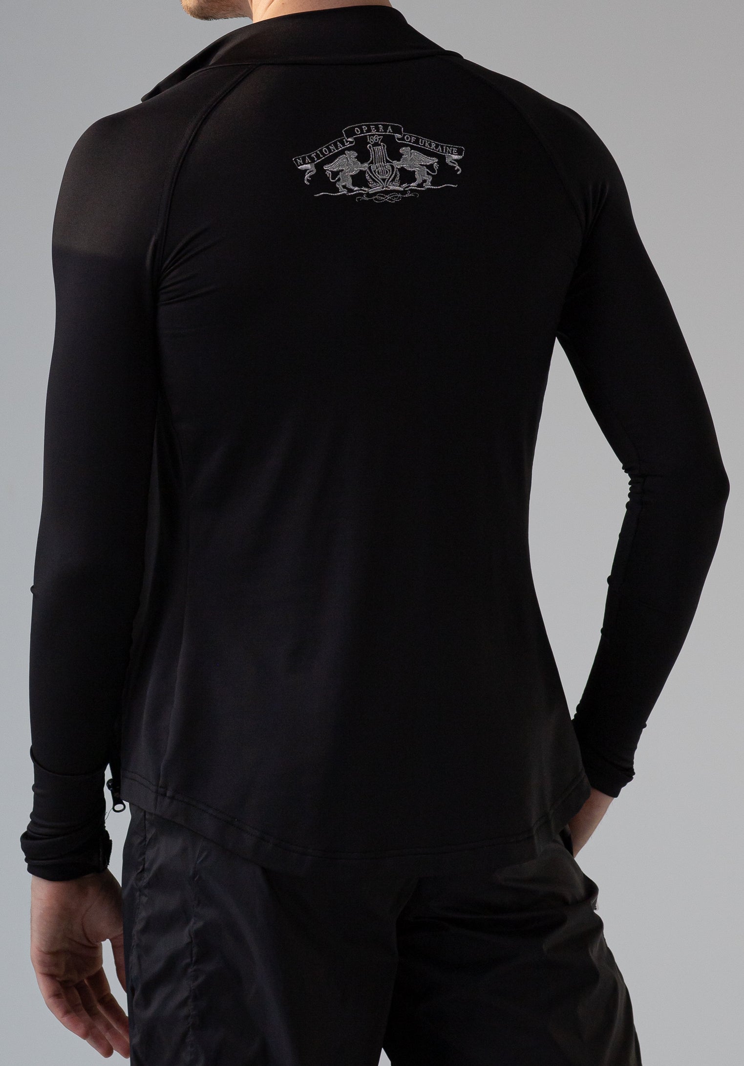 Dancelab olympic suit back with logotype